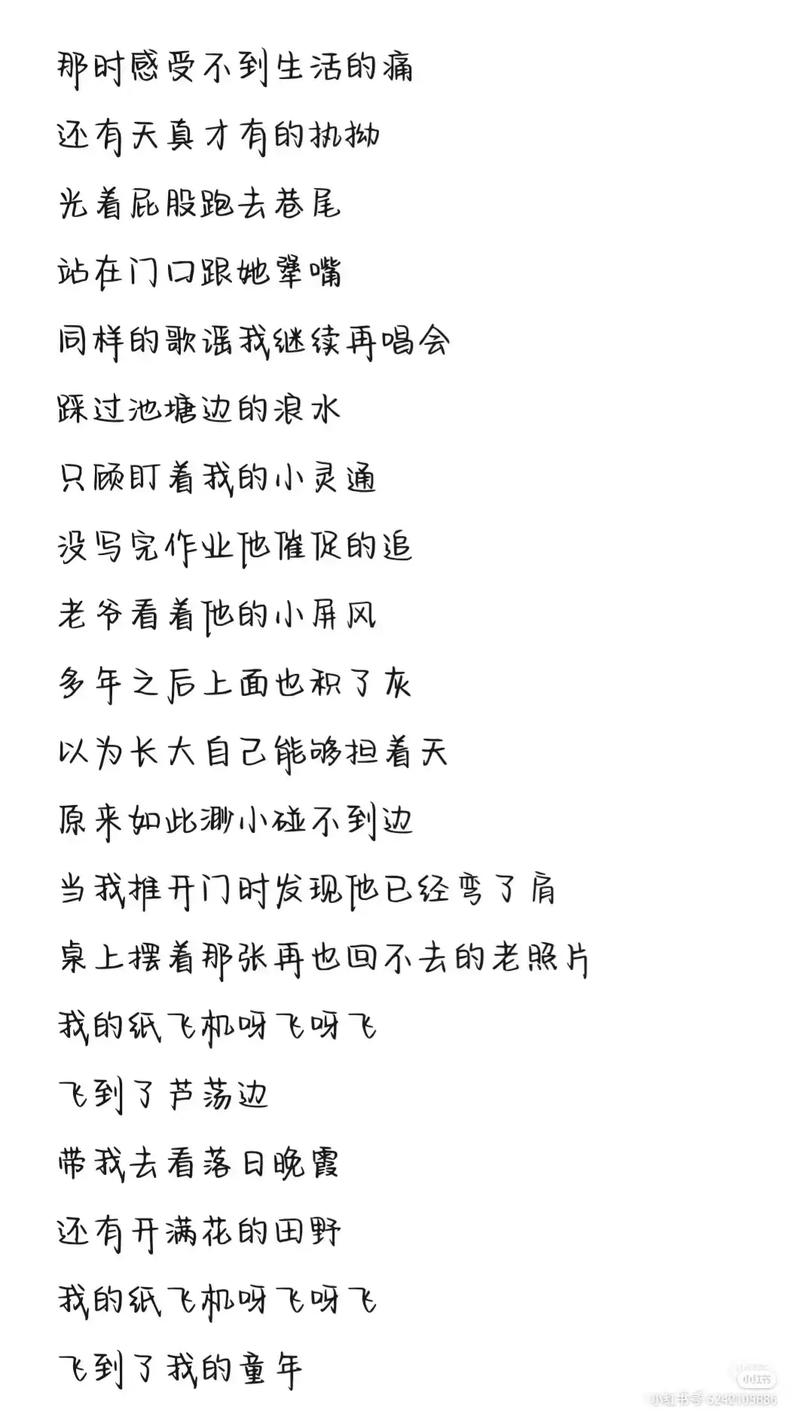 纸飞机歌曲原唱完整,纸飞机歌曲原唱完整儿童谁唱的?